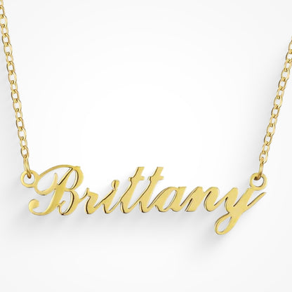 Custom/Personalized Nameplate Necklace