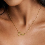 Custom/Personalized Nameplate Necklace - EVRYJEWELS