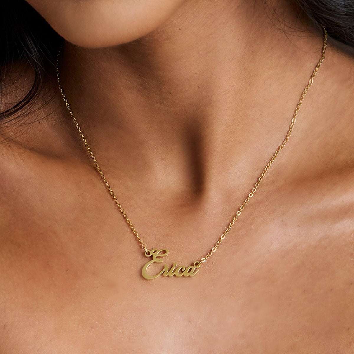 Custom/Personalized Nameplate Necklace - EVRYJEWELS