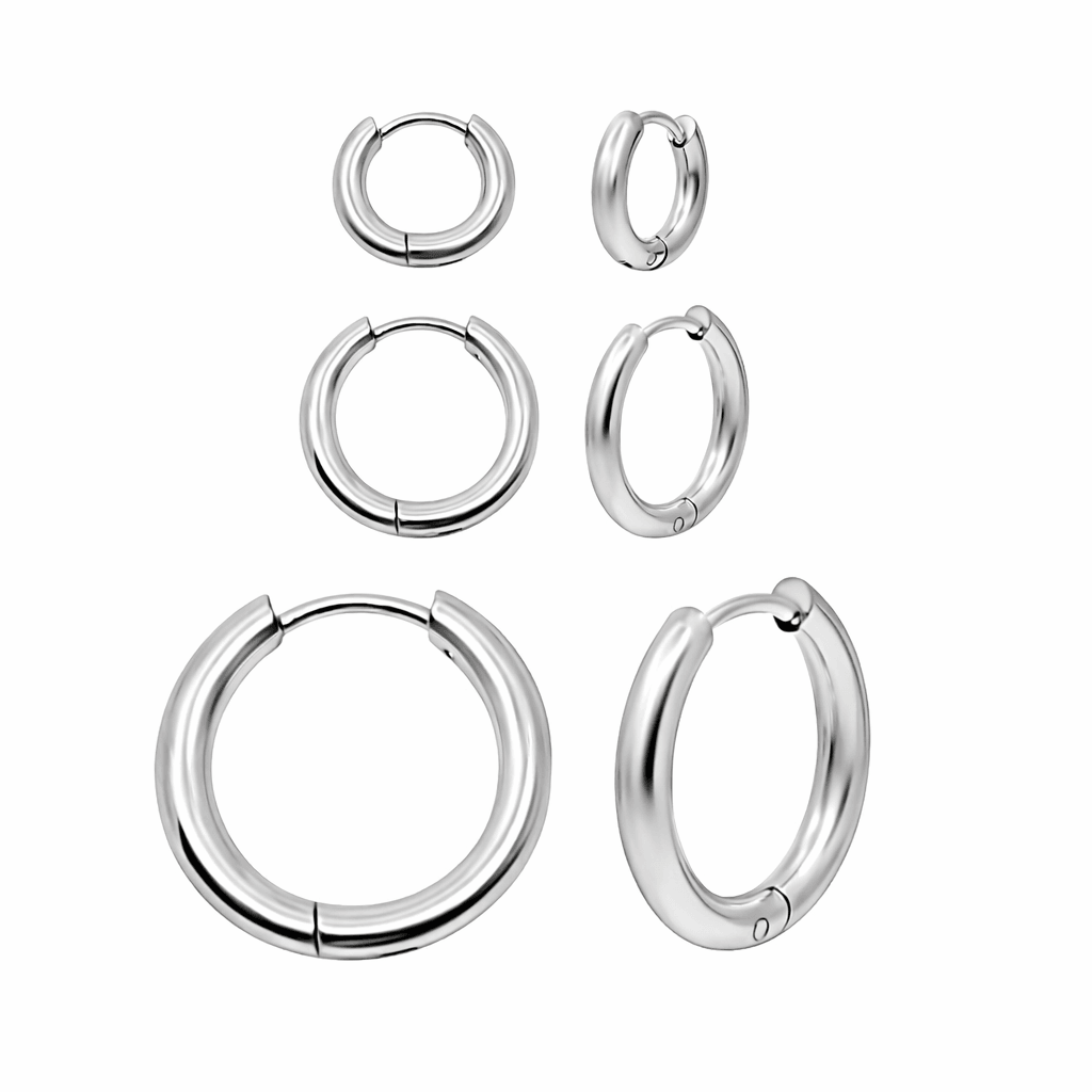 Cutie Thin Hoop Earrings - EVRYJEWELS