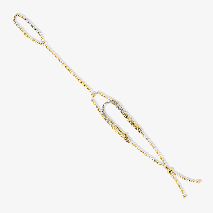 Dahlia Hand Chain - EVRYJEWELS