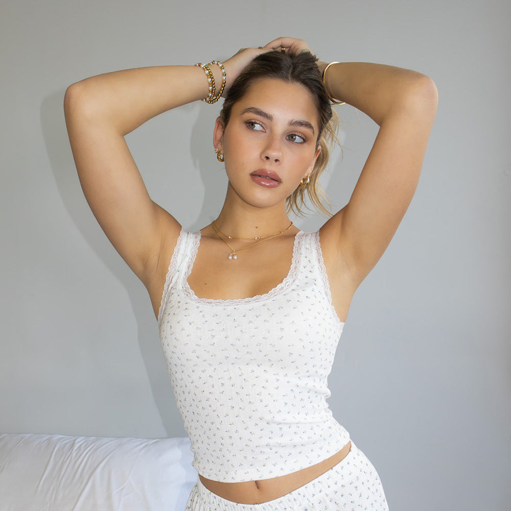 Darling Pajamas - Floral - EVRYJEWELS