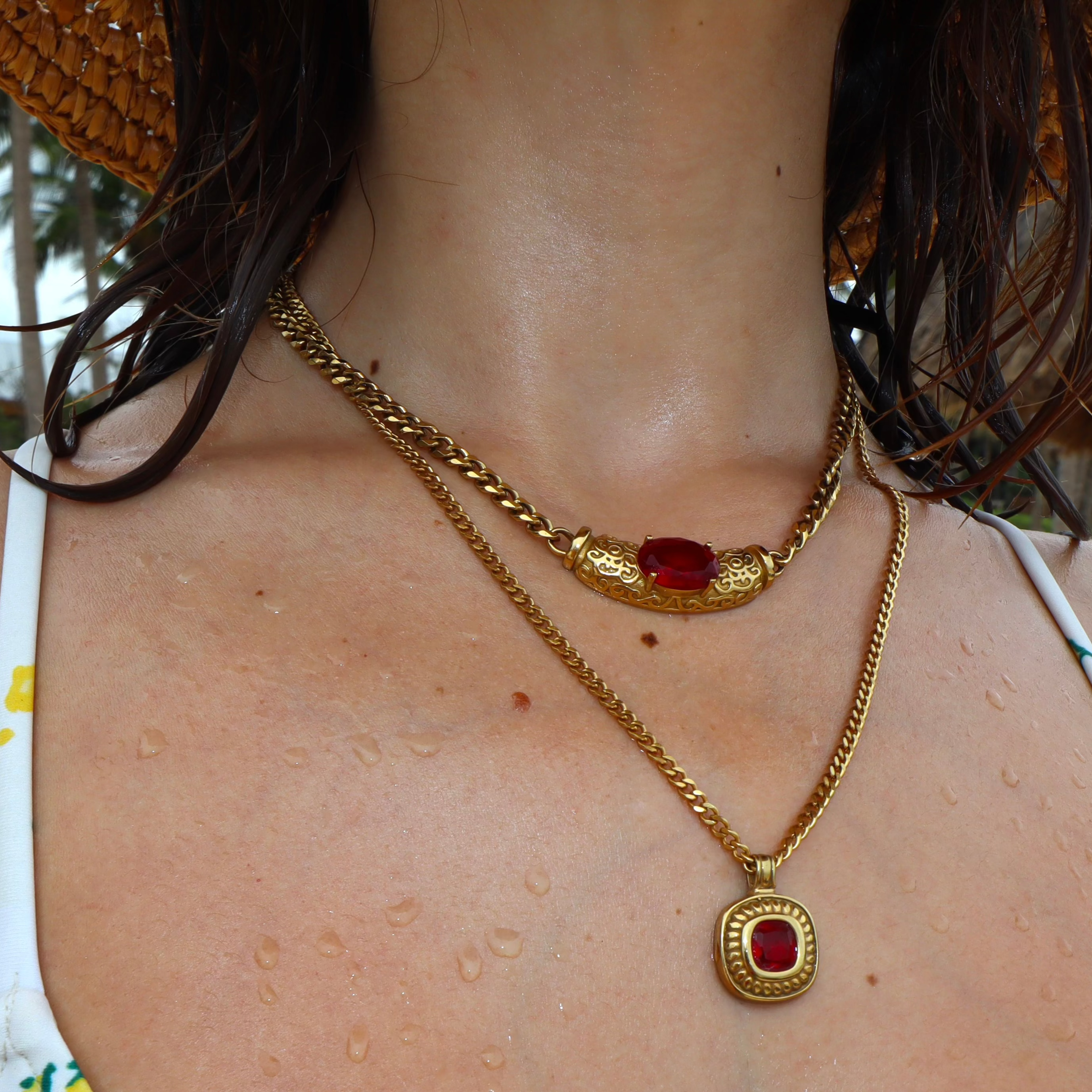 Dionysus Droplet Necklace - EVRYJEWELS