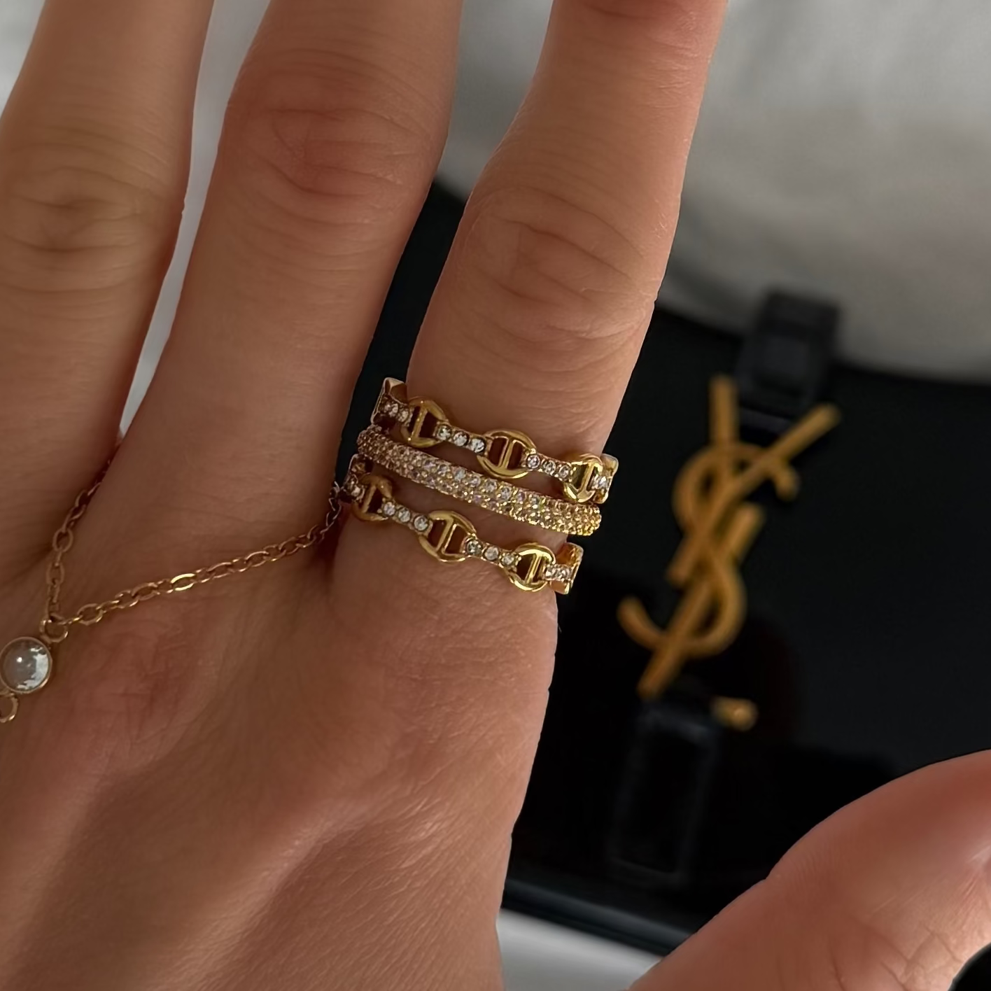 Dolce Iconic Stacked Ring - EVRYJEWELS