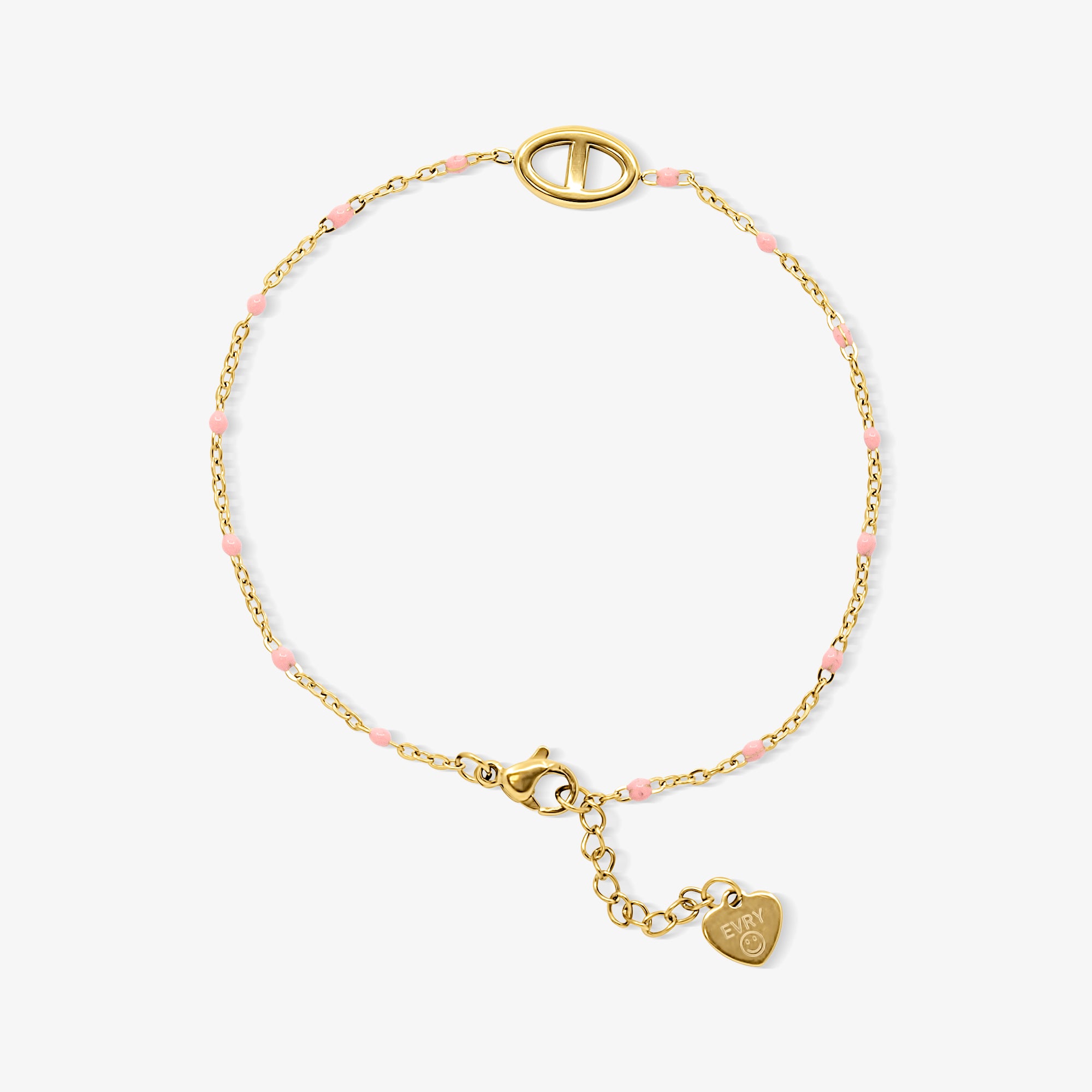 Pink Dolce Anklet Bracelet - EVRYJEWELS