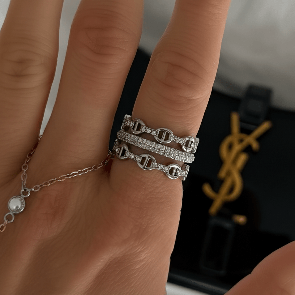 Dolce Iconic Stacked Ring - EVRYJEWELS