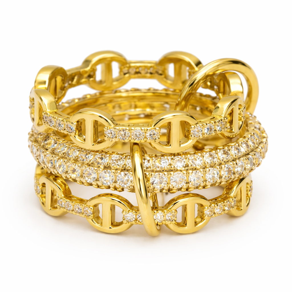 Dolce Iconic Stacked Ring - EVRYJEWELS