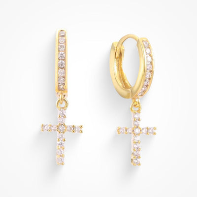 Don't Cross Me Earrings - EVRYJEWELS