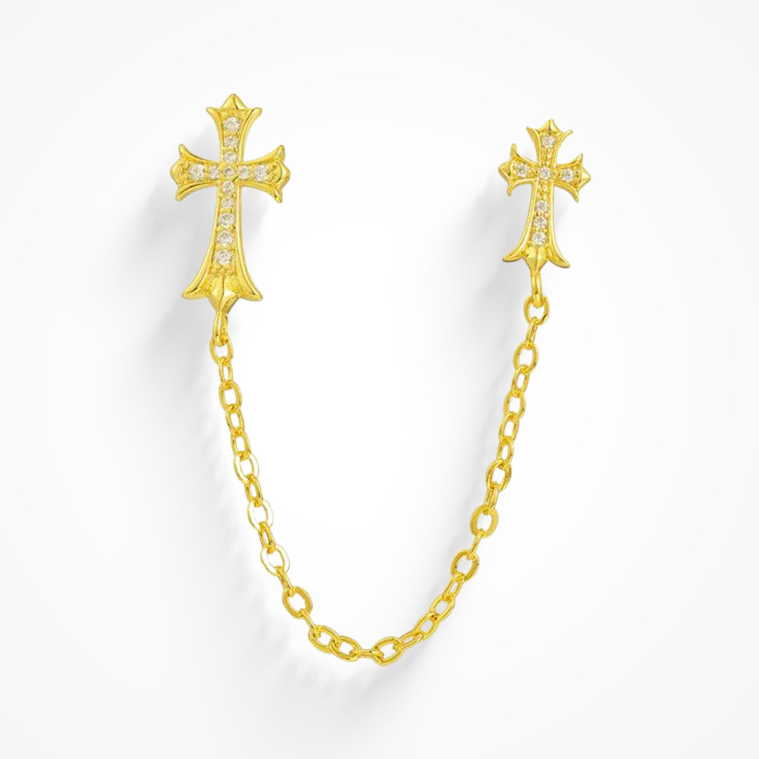 Boucles d’oreilles Double Cross Me