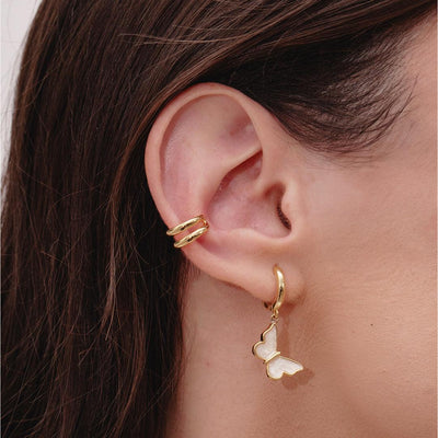 Double Up Ear Cuff - EVRYJEWELS