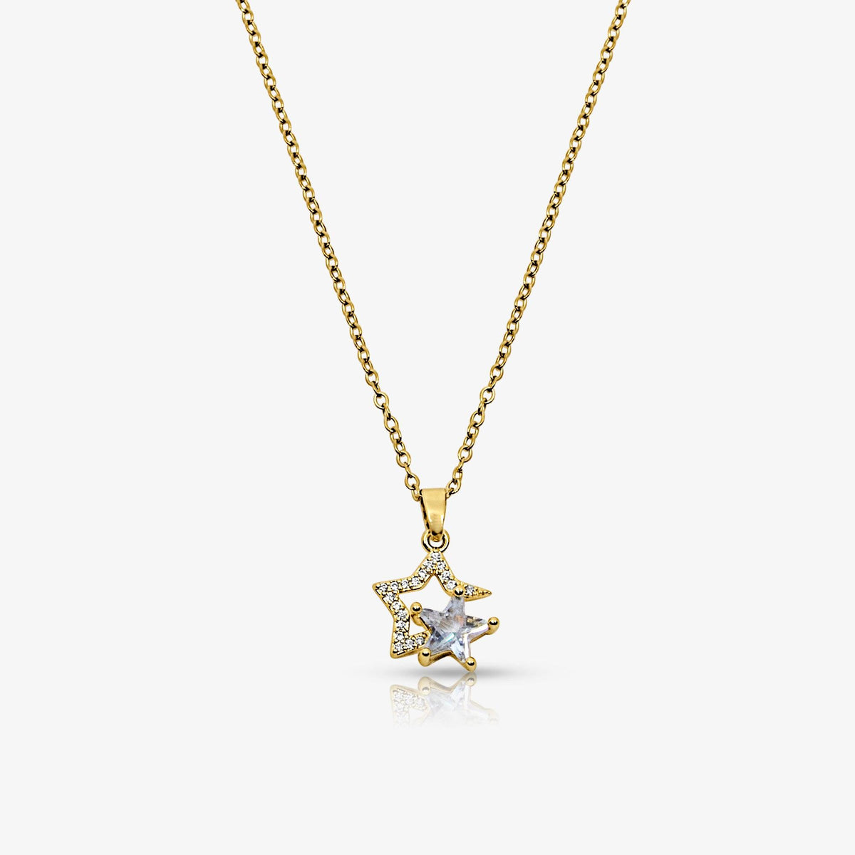 Double Wish Necklace - EVRYJEWELS