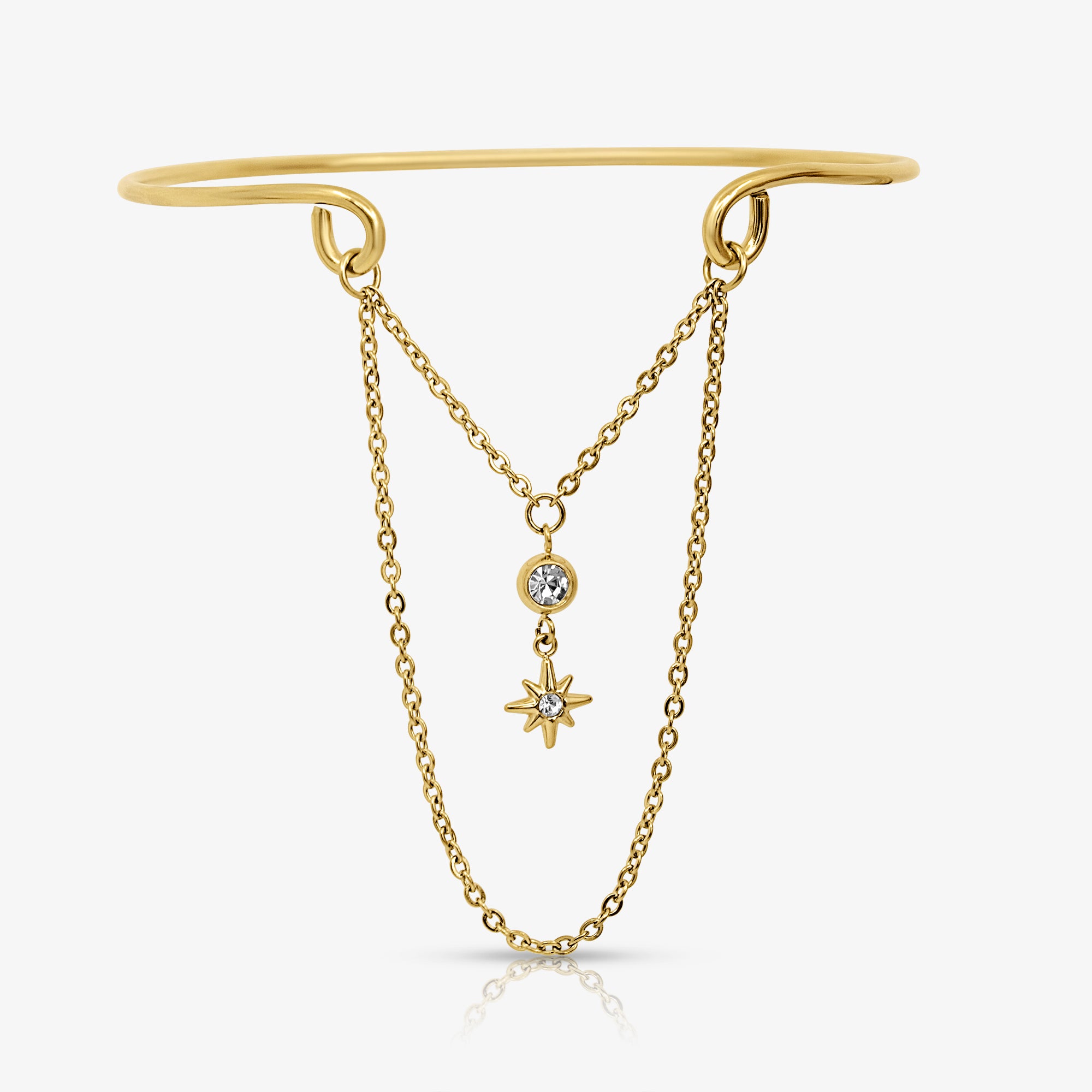 Icon Energy Arm Chain Gold - EVRYJEWELS