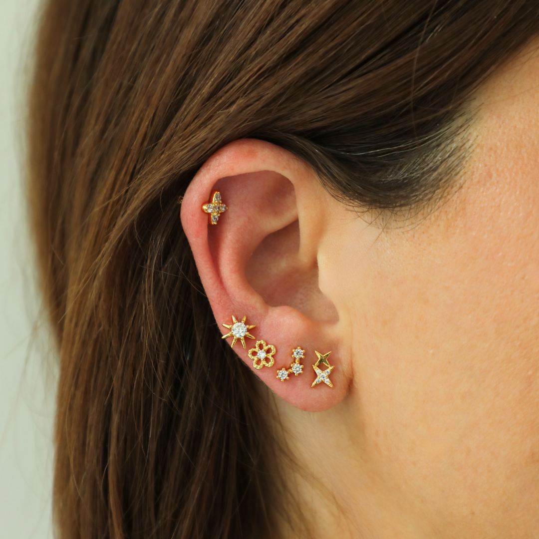 Boucles d’oreilles Starburst