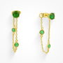 Boucles d'oreilles Esmeralda