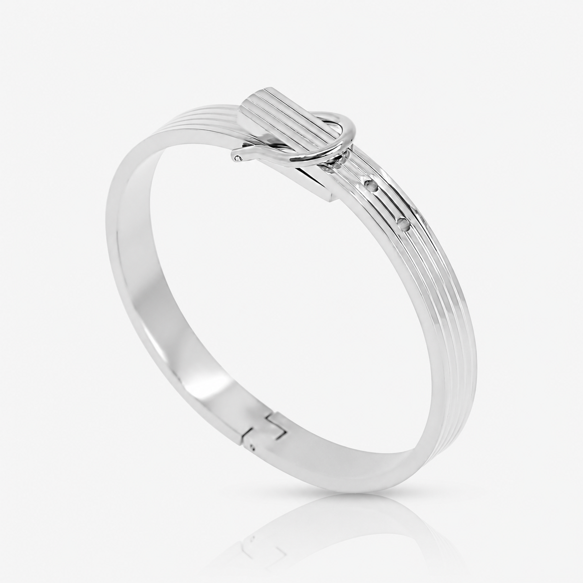 Buckle Up Babe Bangle - EVRYJEWELS