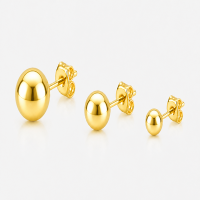 Bubblegum 3-Piece Earrings Set - EVRYJEWELS