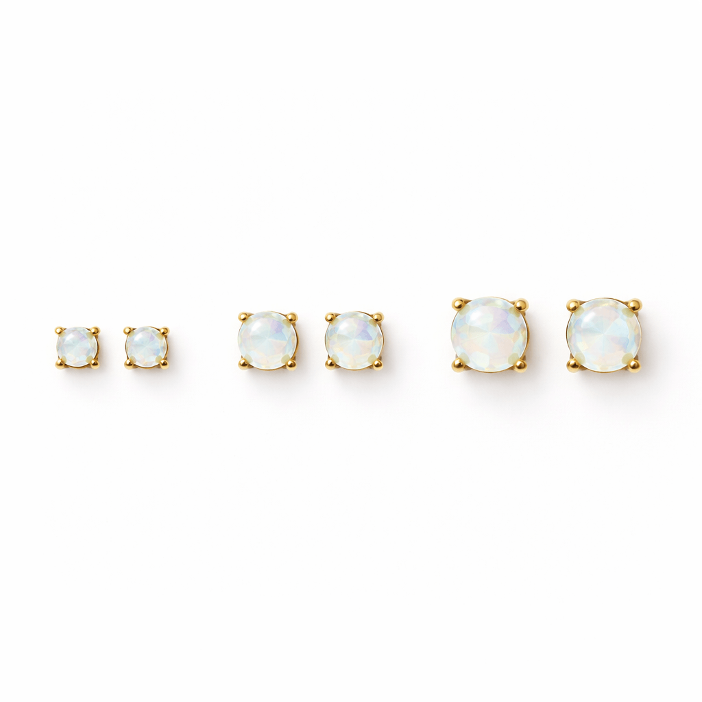 Fairy Dots Stud Earrings Pack - EVRYJEWELS
