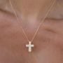 Forever Blessed Cross Necklace - EVRYJEWELS