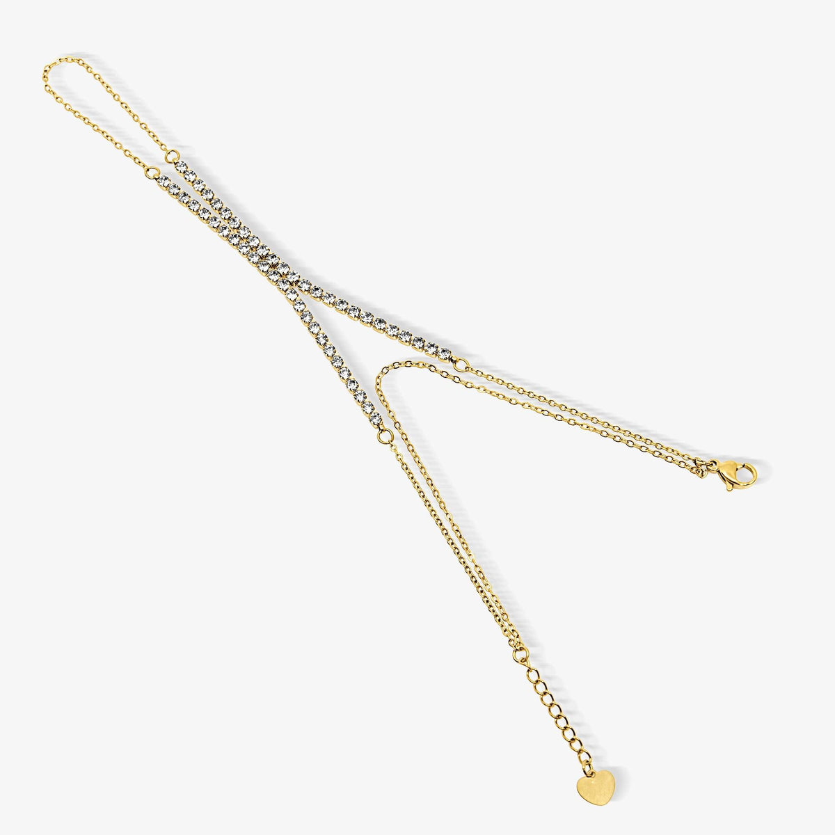 Frosted Chain Frosted Tennis Hand Chain – EVRYJEWELS