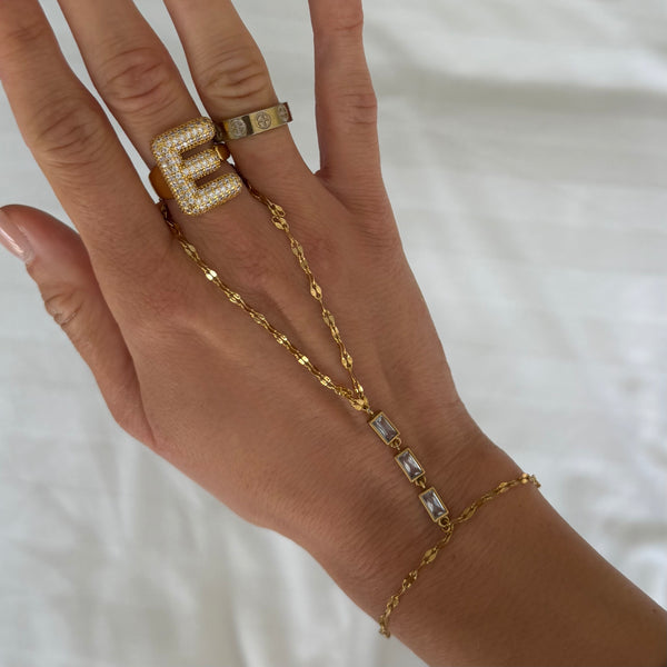 Golden Babe Hand Chain