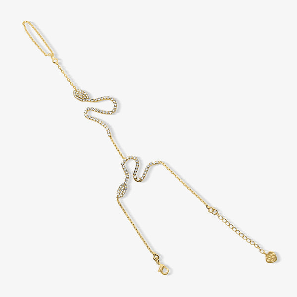 Moonlit Serpent Hand Chain - EVRYJEWELS