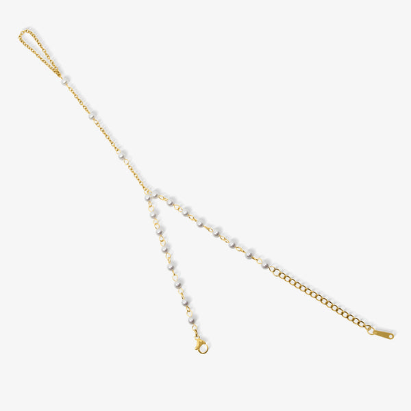 Bella Pearl Hand Chain - EVRYJEWELS