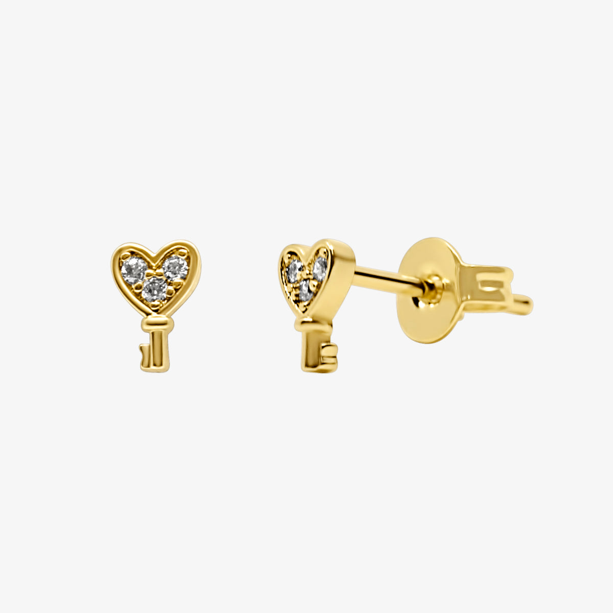 Boucles d'oreilles Key To My Heart