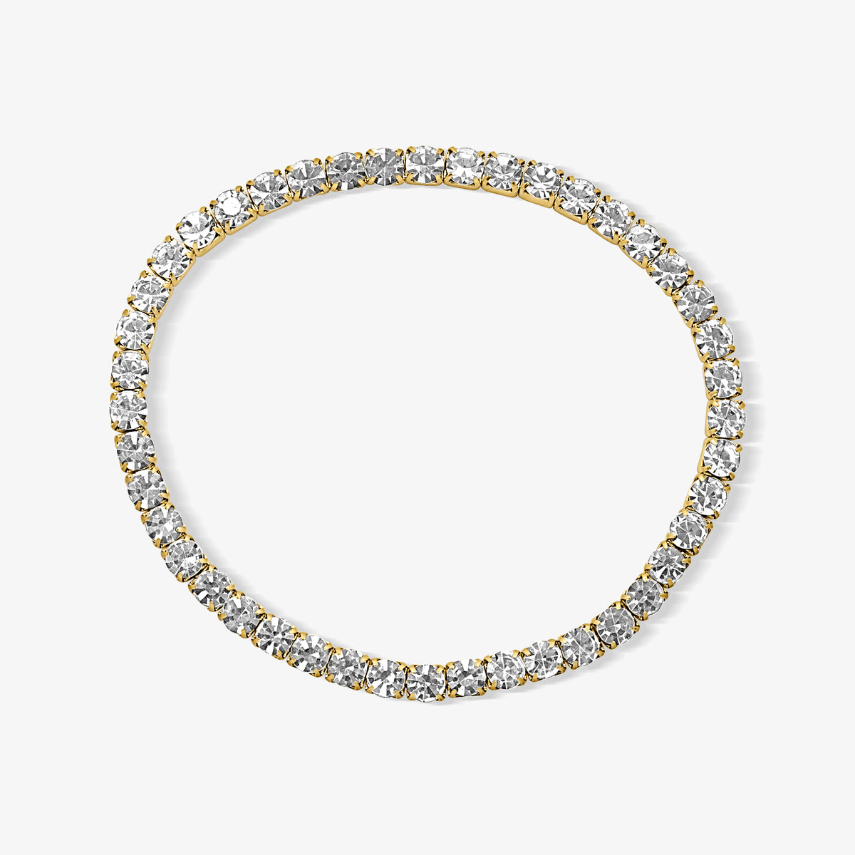 Icy Golden Beaded Bracelet 4 Piece Set - EVRYJEWELS