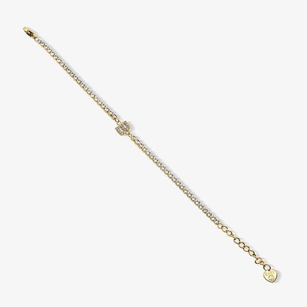 Bracelet Icy Initial Tennis