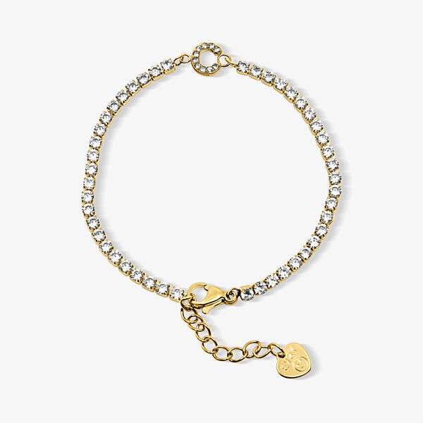 Bracelet Icy Initial Tennis