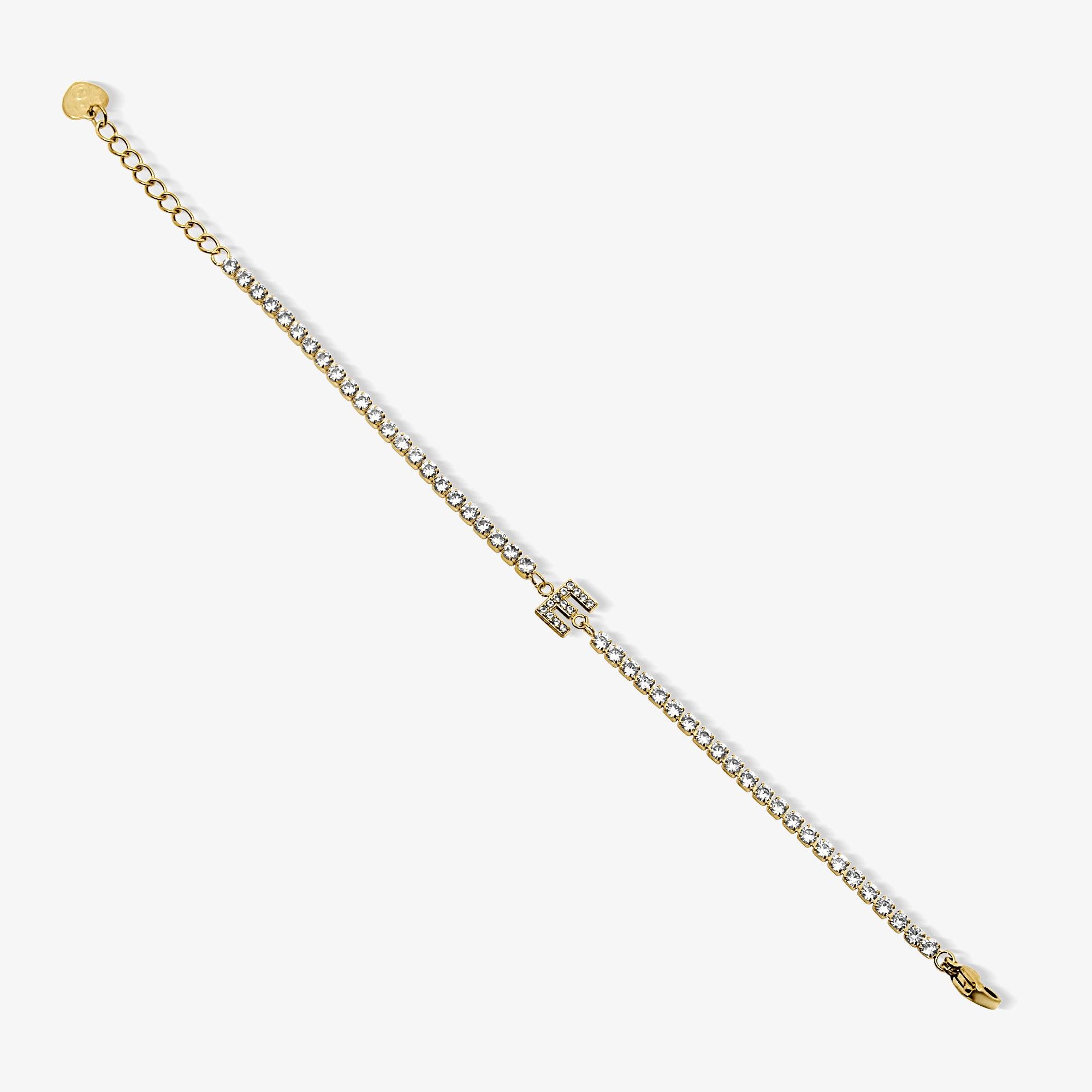 Icy Initial Tennis Bracelet - EVRYJEWELS