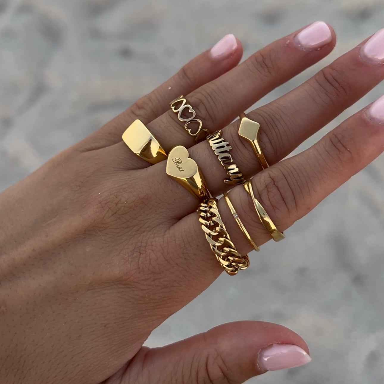 Chained Up Ring
