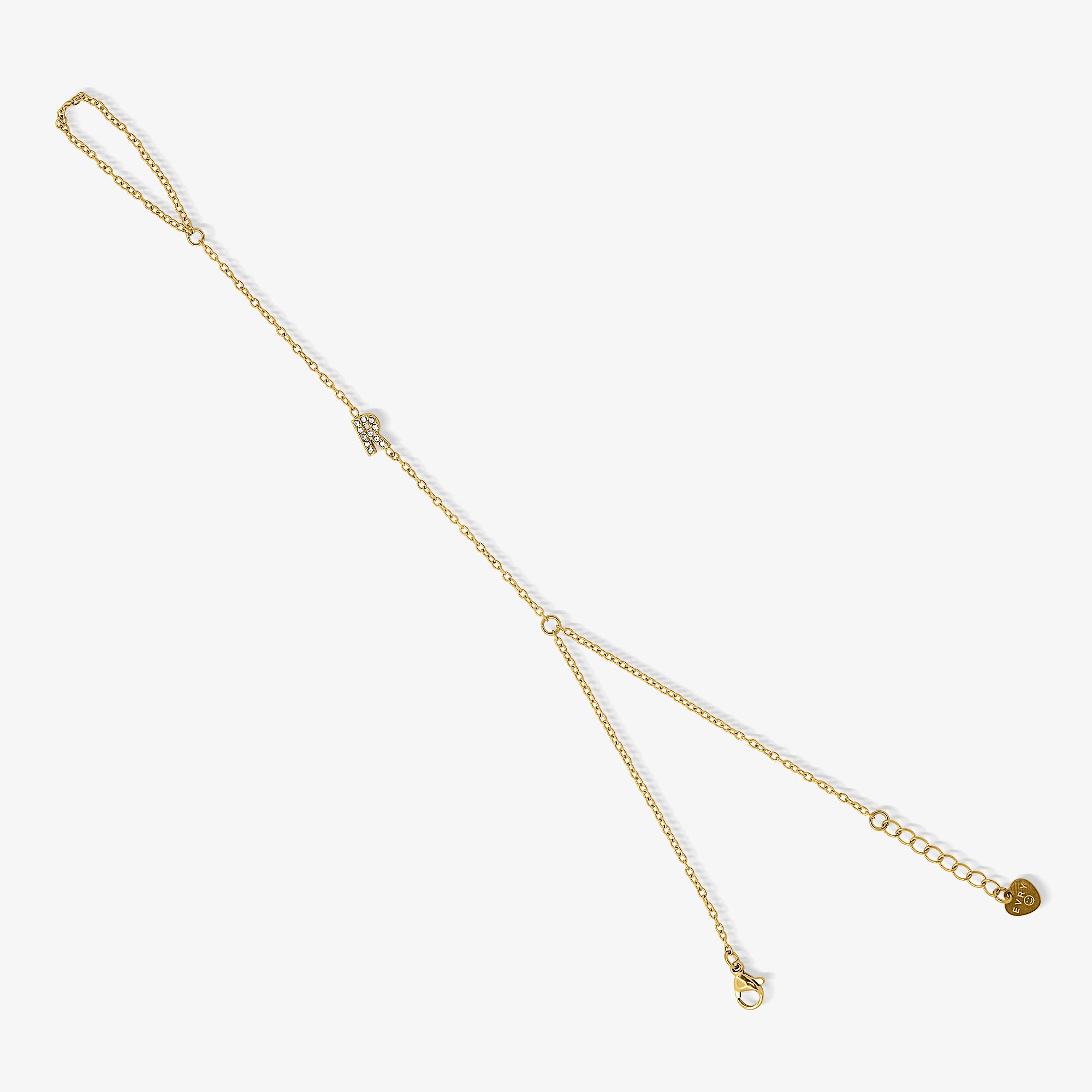 Custom/Personalized Initial Hand Chain - EVRYJEWELS