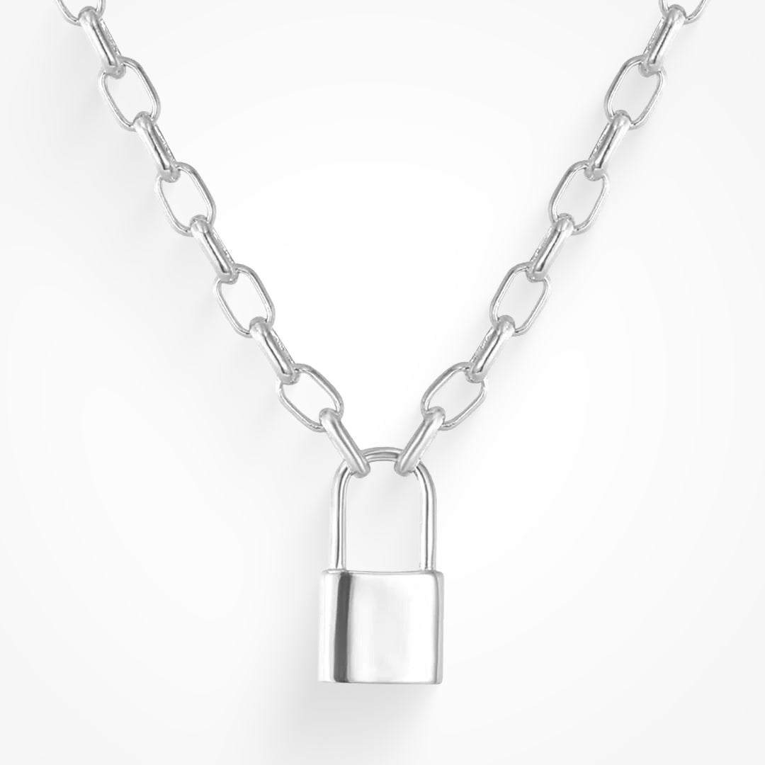 Ania Haie Under Lock & Key Silver Padlock Necklace - Jewellery from David  Mellor Family Jewellers UK