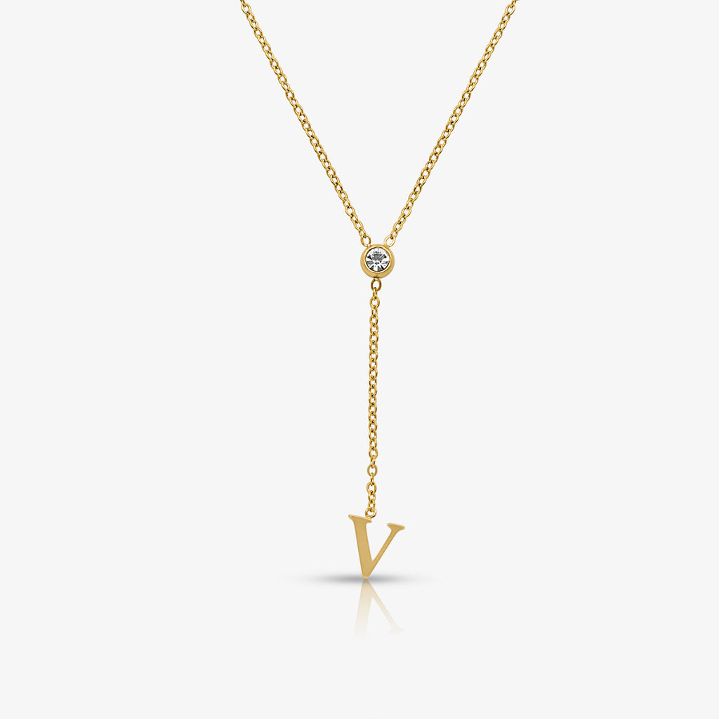 Love Letter Lariat Necklace - EVRYJEWELS