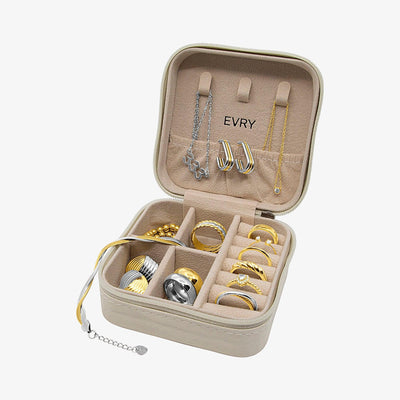 Printed Travel Jewelry Case - EVRYJEWELS