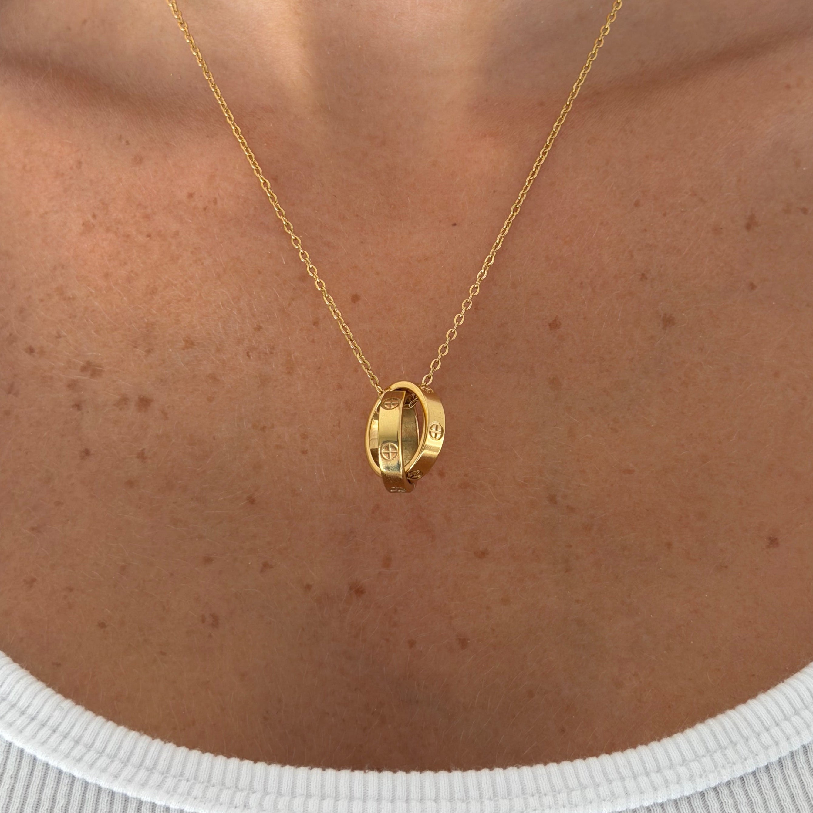 Linked Bestie Necklace - EVRYJEWELS