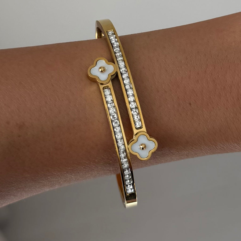 Lucky Row Bangle - EVRYJEWELS