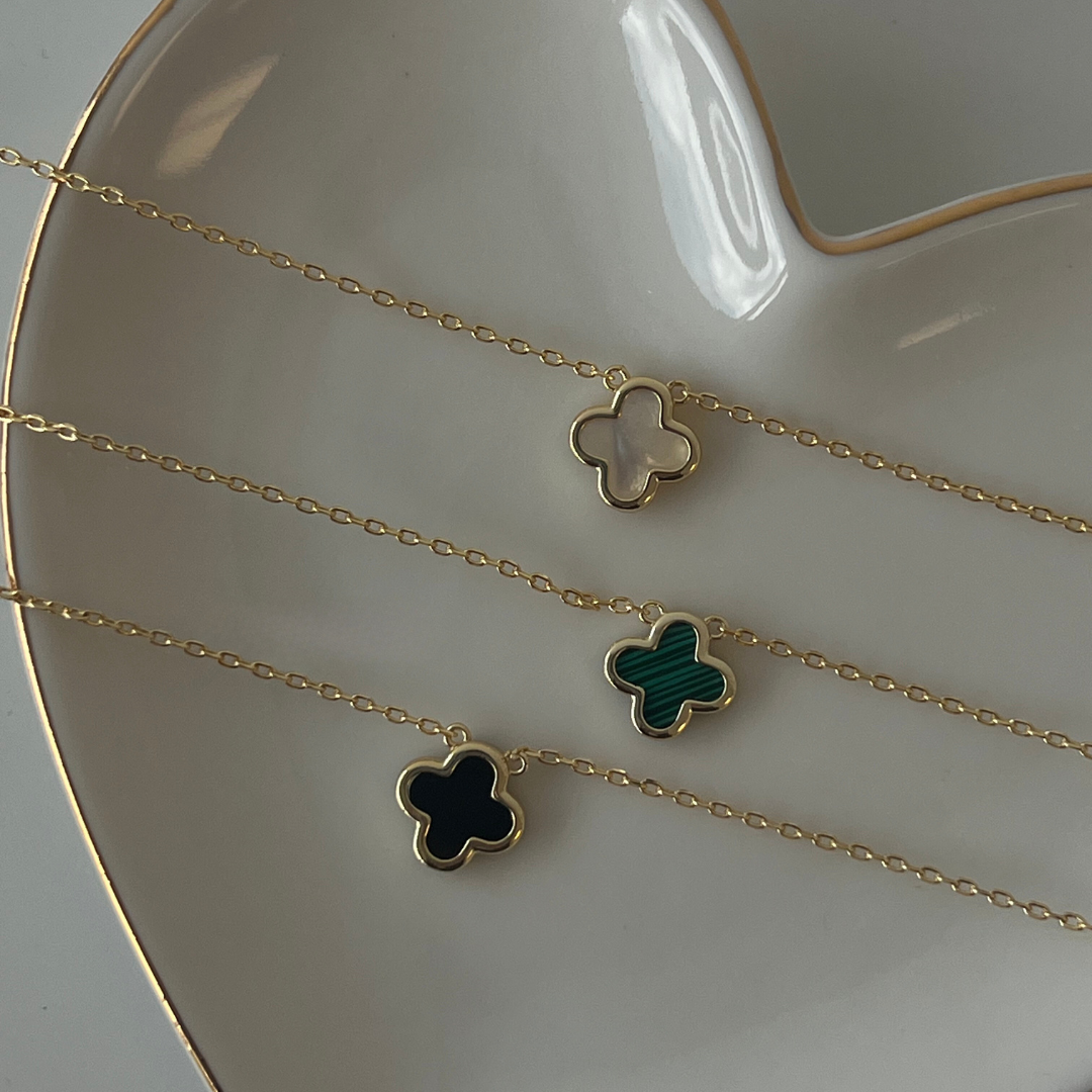 Buy LYCKA LDR6004 Lucky Clover Necklace 2024 Online | ZALORA Philippines