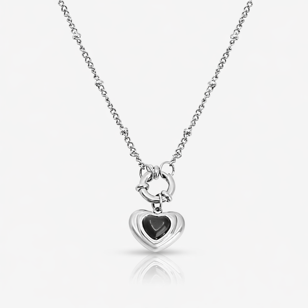 Midnight Heart Necklace - EVRYJEWELS