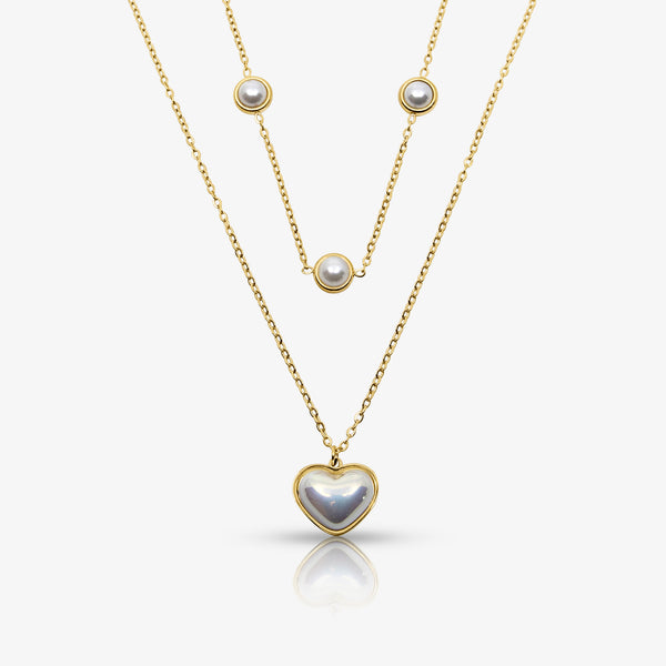 Pearly Love Necklace - EVRYJEWELS