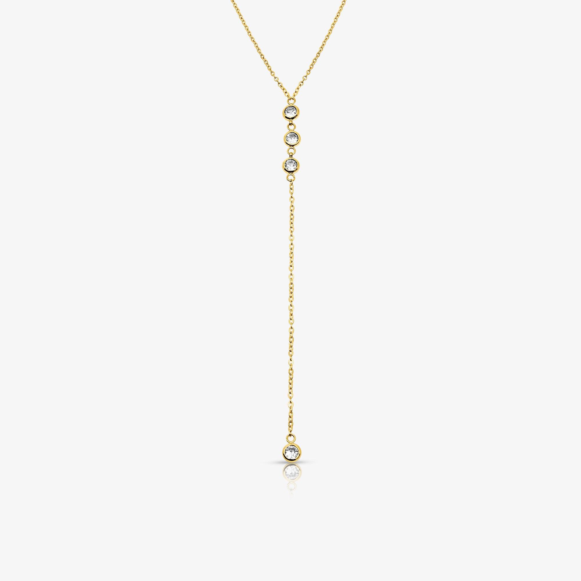 Touch of Glow Lariat Necklace - EVRYJEWELS