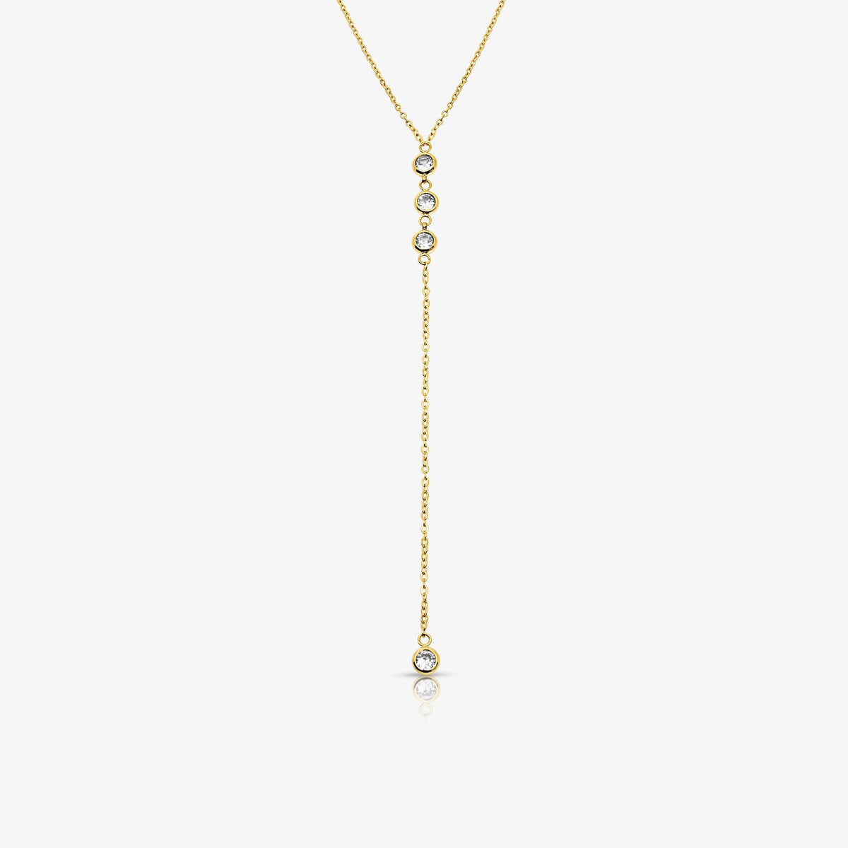 Touch of Glow Lariat Necklace - EVRYJEWELS