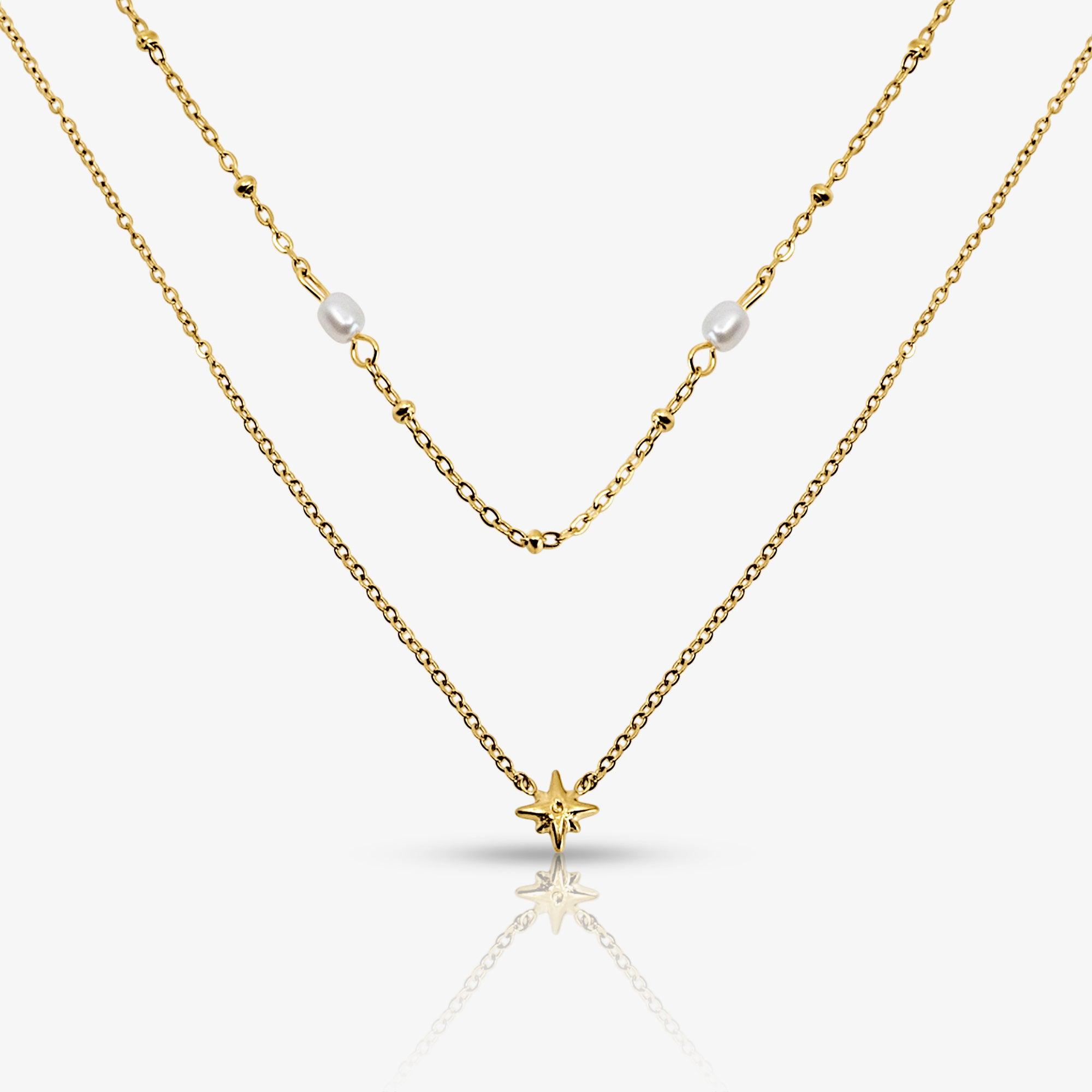 Sunlit Pearl Necklace - EVRYJEWELS