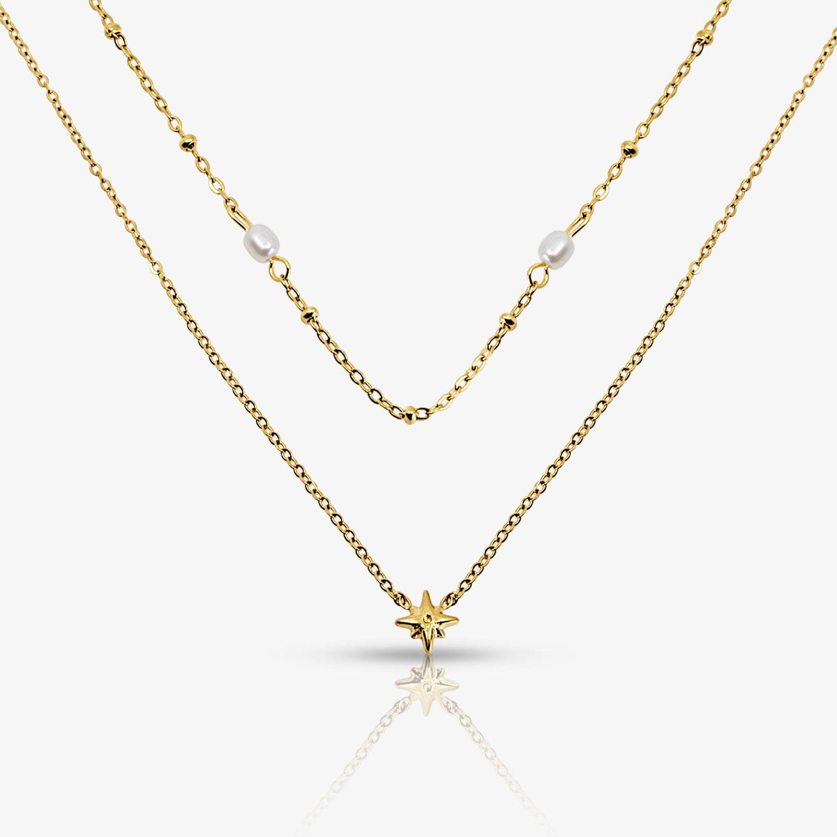 Sunlit Pearl Necklace - EVRYJEWELS