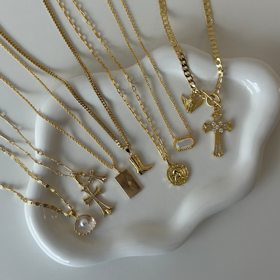Triple Bezel Diamond Necklace – ORLY Jewellers