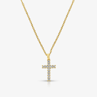 Shine On Cross Necklace - EVRYJEWELS