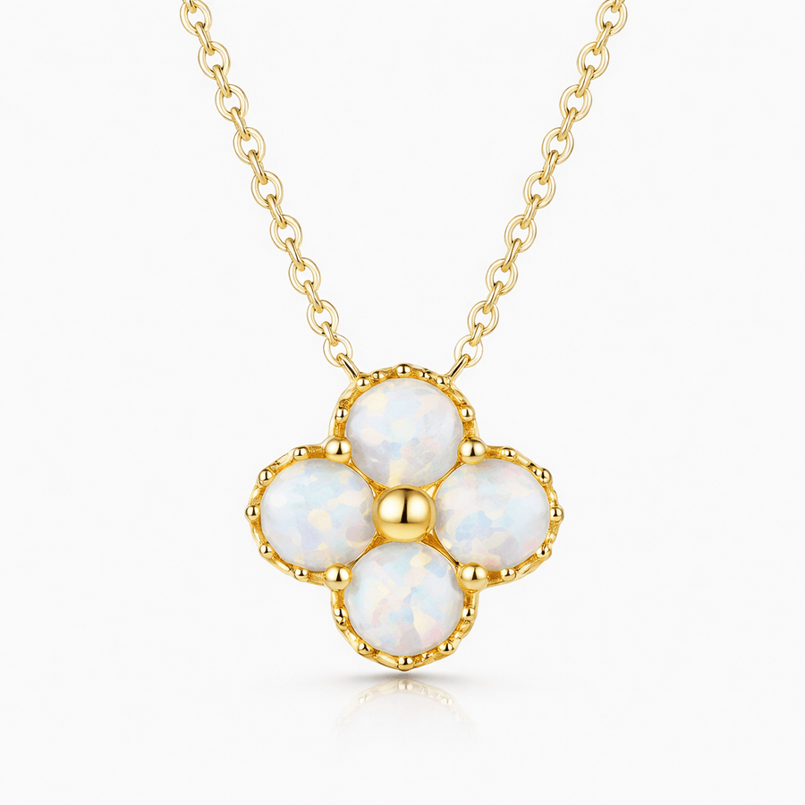 Opal Blossom Necklace - EVRYJEWELS