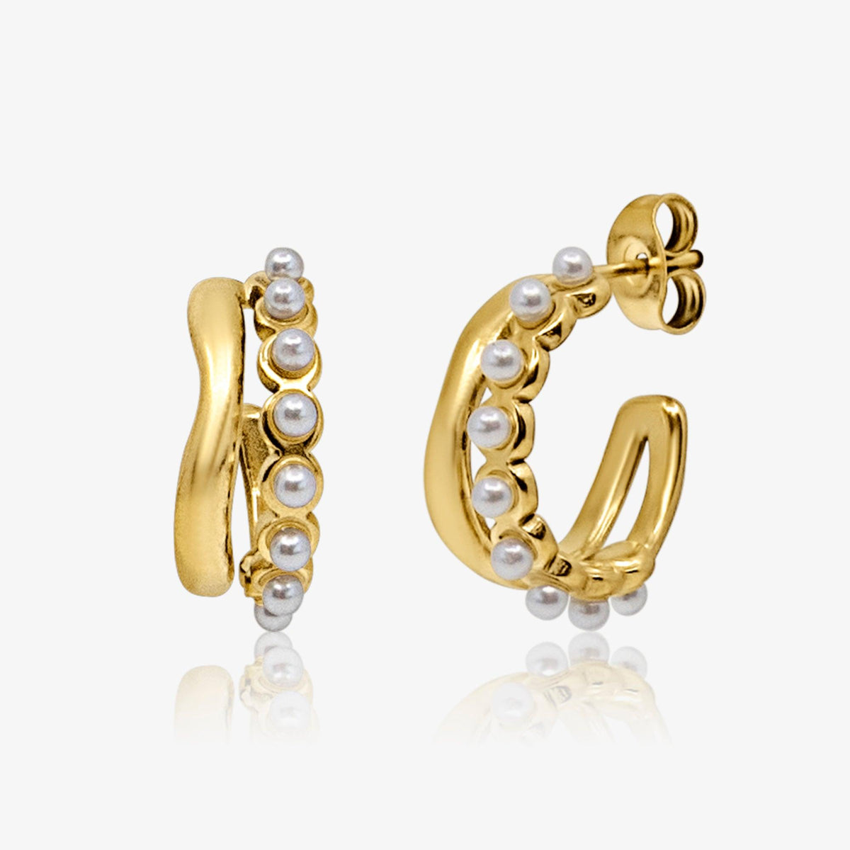 Ma Cherie Hoop Earrings - EVRYJEWELS