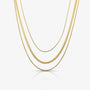 Queen Behaviour Triple Layered Necklace - EVRYJEWELS